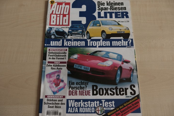 Deckblatt Auto Bild (27/1999)